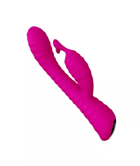 Amore Ribbed Rabbit Vibrator