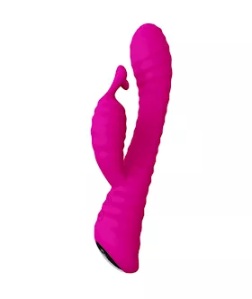 Amore Ribbed Rabbit Vibrator