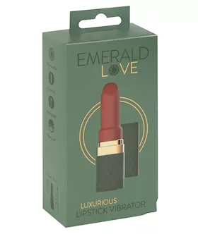 Emerald Love Luxurious Lipstick Vibrator 