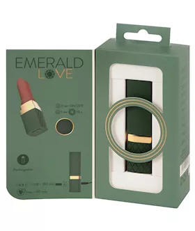 Emerald Love Luxurious Lipstick Vibrator 