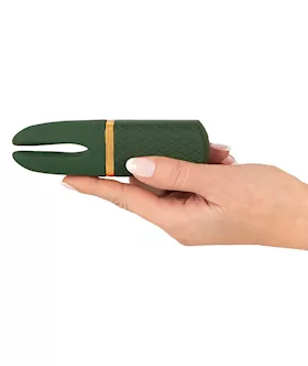 Emerald Love Luxurious Split Tip Vibrator 