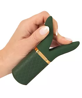 Emerald Love Luxurious Split Tip Vibrator 