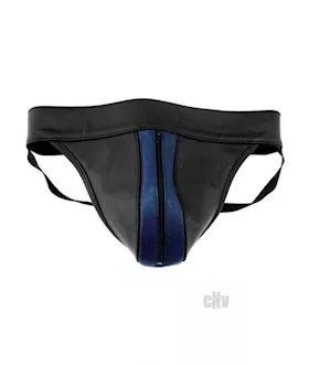 Rouge Zip Lux Jock Blk/blu Xl
