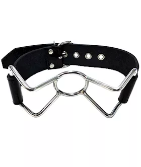 Rouge Leather Spider Gag