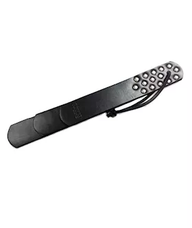 Rouge Leather Three Strap Paddle
