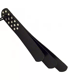 Rouge Leather Three Strap Paddle