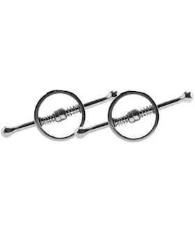 Rouge Stainless Steel Halo Nipple Clamps