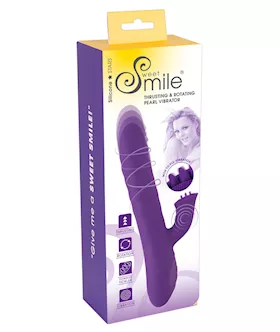 Sweet Smile Thrusting And Rotating Rabbit Vibrator
