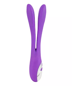 Sweet Smile Bendable Double Vibrator - 9.4 Inch