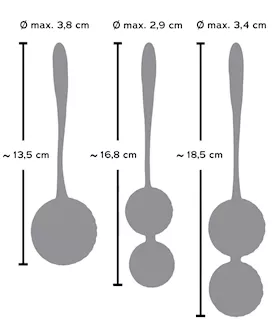 Sweet Smile Tri Kegel Trainings Balls
