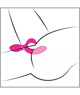 Sweet Smile Bendable Rabbit Vibrator - 7.8 Inch