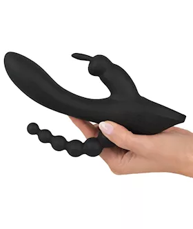 Sweet Smile Triple G-spot Vibrator - 8.1 Inch