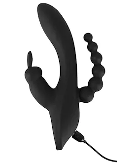 Sweet Smile Triple G-spot Vibrator - 8.1 Inch