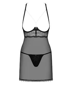 Obsessive Pearlove - Chemise And Thong 
