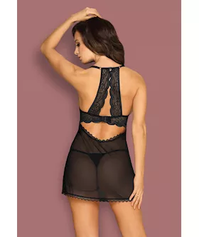 Obsessive Pearlove - Chemise And Thong 
