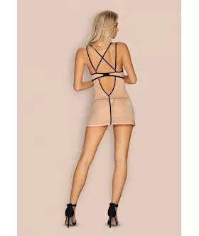 Obsessive Nudelia - Chemise And Thong 