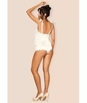 Obsessive Prima Neve - Top And Panty Set