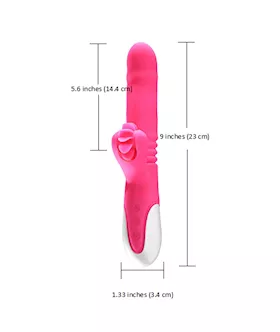 Luxuria Turbo-q Thrusting And Swelling Vibrator