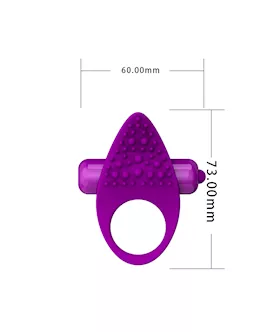 Teardrop Vibrating Cock Ring