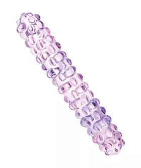 Lucent Velour Beaded Glass Massager