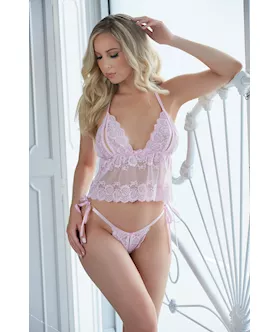 Allure Gigi Baby Doll And Panty Set