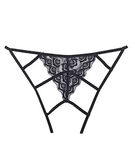 Adore Luv Web Crotchless Panty