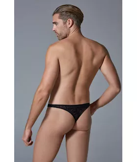 Luca Leopard Thong
