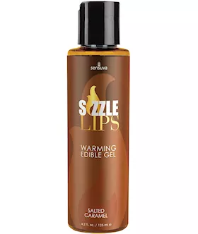 Sizzle Lips Salted Caramel Warming Gel - 125ml