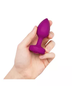 B-vibe Vibrating Jewel Plug - 3.8 Inch