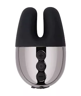 Le Wand Chrome Double Vibe Black