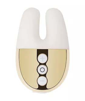Le Wand Chrome Double Vibe Limited Edition White/gold