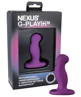 G-play Plus Medium Unisex Vibrator Purple