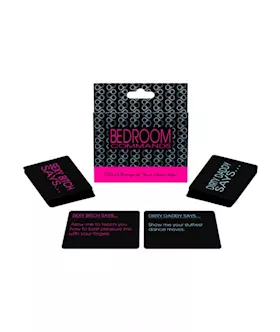 Bedroom Commands Card Game