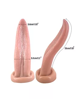 Tongue Dildo Plug