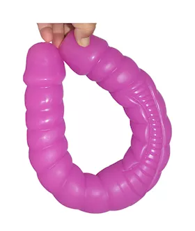 Ribbed Double Ended Dildo