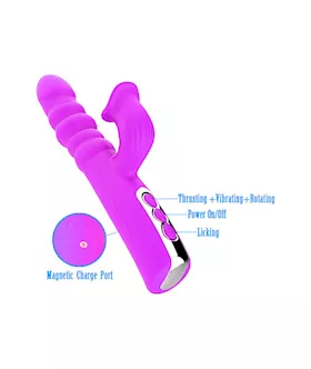 Triple Threat Rabbit Vibrator
