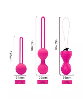 Love Balls Egg And Kegel 3 Piece Set