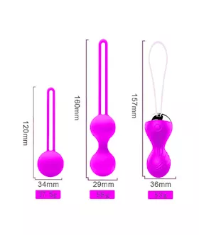 Love Balls Egg And Kegel 3 Piece Set