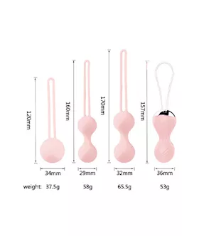 Love Balls Egg And Kegel 4 Piece Set