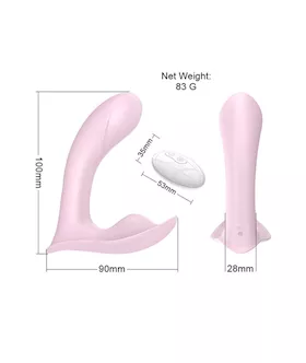 Ceros Dual Stim Wearable Vibrator