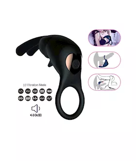 Jumping Rabbit Vibrating Cock Ring