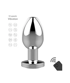 Silver Surfer Vibrating Anal Plug