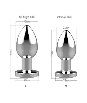 Silver Surfer Vibrating Anal Plug