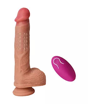 Rotunda Gyrating Dildo with Rotating Beads
