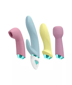 Satisfyer Fabulous Four - Interchangeable Head Vibrator