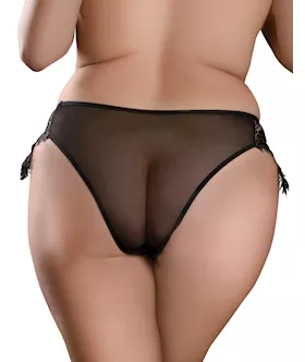 Vibrating Butt Plug Panties - Os/xl