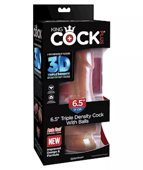 King Cock Plus Triple Density Cock With Balls