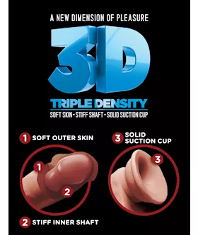King Cock Plus Triple Density Cock With Balls