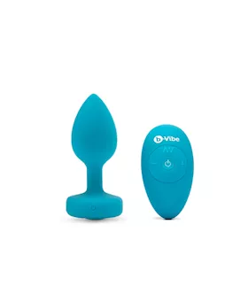 B-vibe Vibrating Jewel Plug - 3.8 Inch