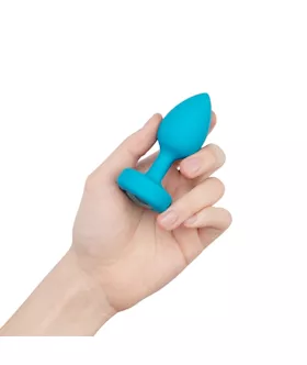B-vibe Vibrating Jewel Plug - 3.8 Inch